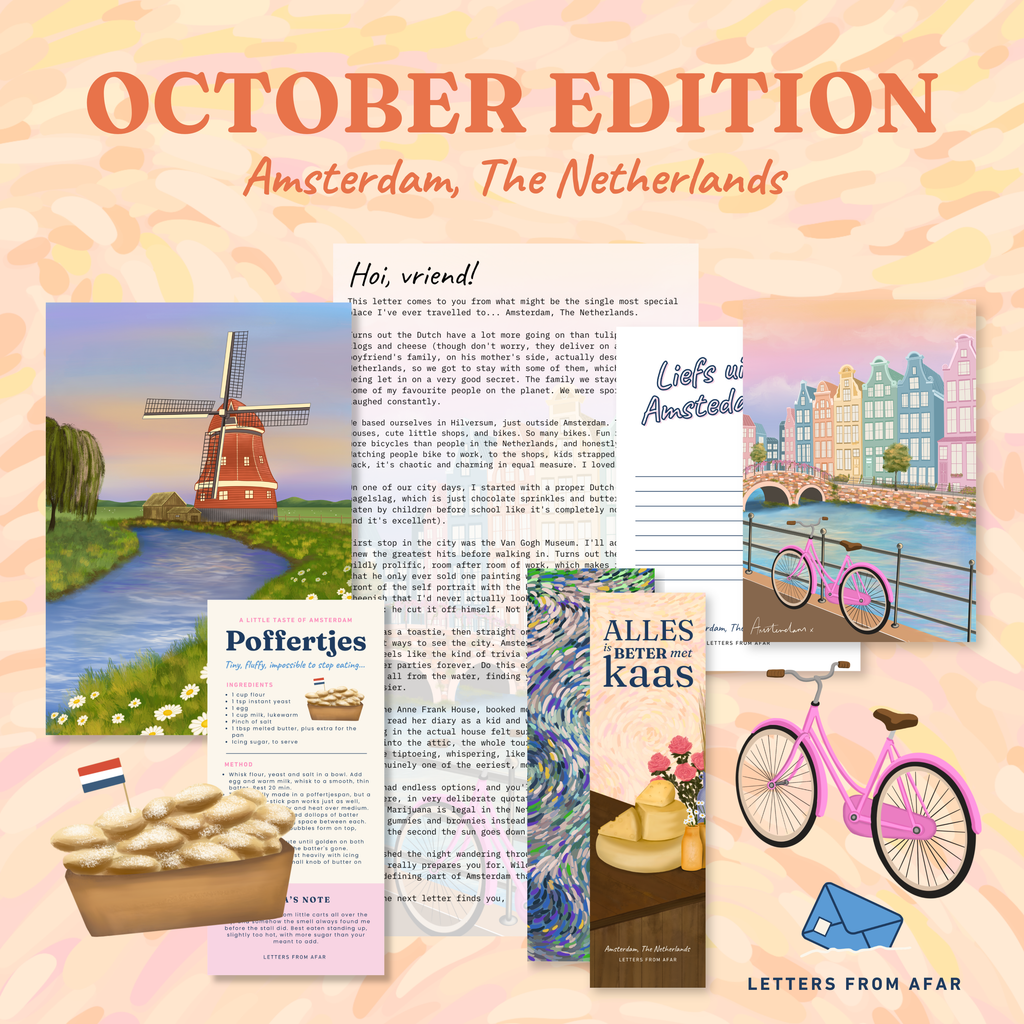 Letters From Afar | Monthly Snail Mail Club